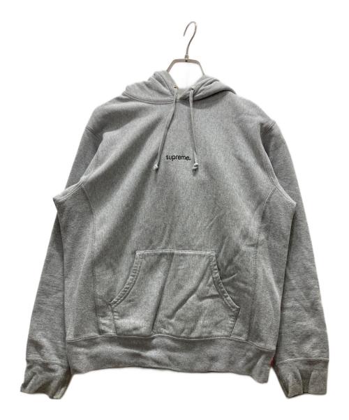 SUPREME（シュプリーム）Supreme (シュプリーム) 18AW trademark hooded sweatshirt グレー サイズ:Sの古着・服飾アイテム