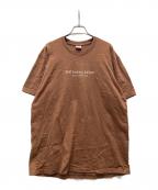 SUPREMEシュプリーム）の古着「22SS Still Talking TEE」｜ブラウン