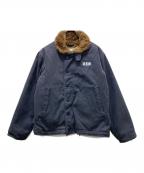 NAVY DEPARTMENTネイビーデパートメント）の古着「TYPE N-1デッキジャケット」｜ブラック