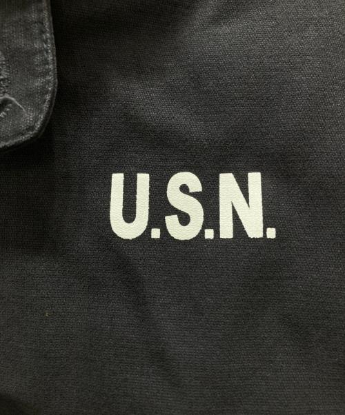 NAVY DEPARTMENT（ネイビーデパートメント）NAVY DEPARTMENT (ネイビーデパートメント) TYPE N-1デッキジャケット ブラック サイズ:38の古着・服飾アイテム