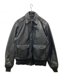AVIREX（アヴィレックス）の古着「A-2ジャケット」｜ブラック