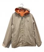 POLO RALPH LAURENポロ・ラルフローレン）の古着「リバーシブルジャケット」｜オレンジ×ベージュ