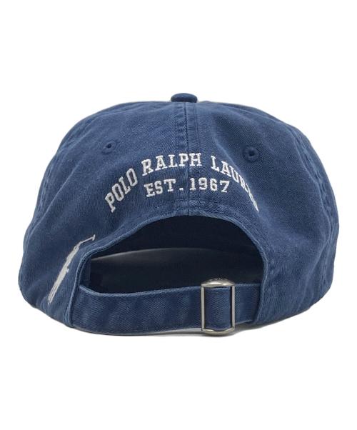 POLO RALPH LAUREN（ポロ・ラルフローレン）POLO RALPH LAUREN (ポロ・ラルフローレン) 星条旗 キャップ ネイビーの古着・服飾アイテム