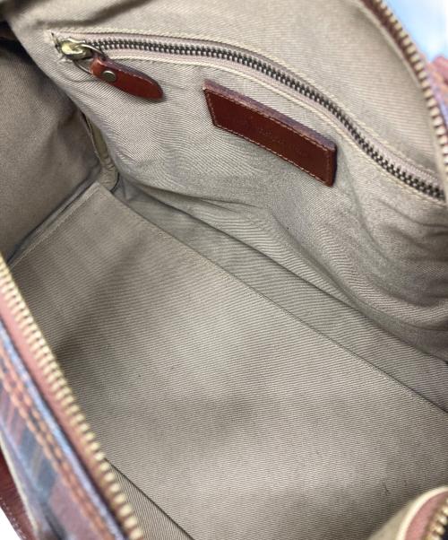 POLO RALPH LAUREN（ポロ・ラルフローレン）POLO RALPH LAUREN (ポロ・ラルフローレン) ミニボストンバッグ ブラウンの古着・服飾アイテム