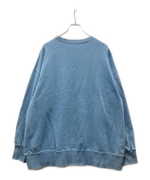 FRAMeWORK（フレームワーク）FRAMeWORK (フレームワーク) ワイドスウェット スカイブルー サイズ:Fの古着・服飾アイテム