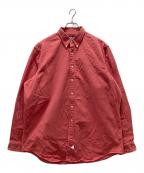 RALPH LAURENラルフローレン）の古着「ボタンダウンシャツ」｜レッド