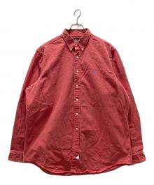 RALPH LAUREN（ラルフローレン）の古着「ボタンダウンシャツ」｜レッド