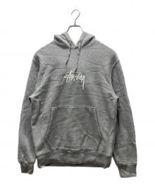stussy（ステューシー）の古着「プルオーバーパーカー」｜グレー