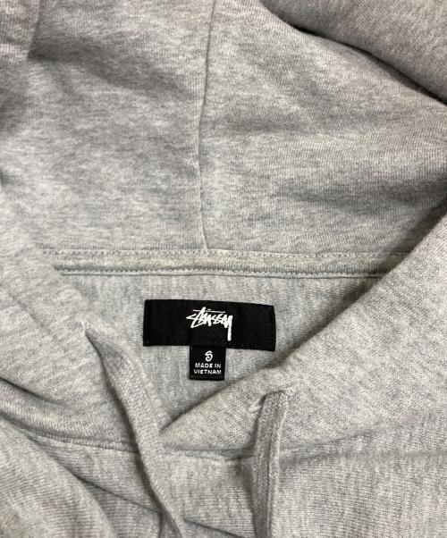 stussy（ステューシー）stussy (ステューシー) プルオーバーパーカー グレー サイズ:Sの古着・服飾アイテム