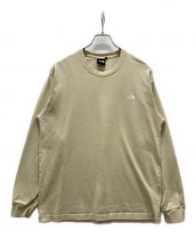 THE NORTH FACE（ザ ノース フェイス）の古着「ロングスリーブカットソー」｜ベージュ