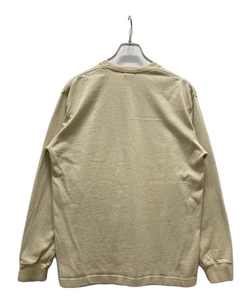 THE NORTH FACE（ザ ノース フェイス）THE NORTH FACE (ザ ノース フェイス) ロングスリーブカットソー ベージュ サイズ:Lの古着・服飾アイテム