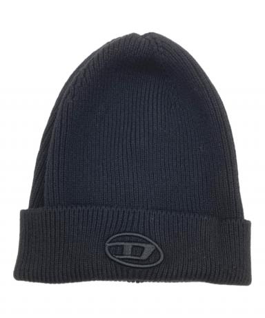 中古・古着通販】DIESEL (ディーゼル) ニット帽 ブラック｜ブランド