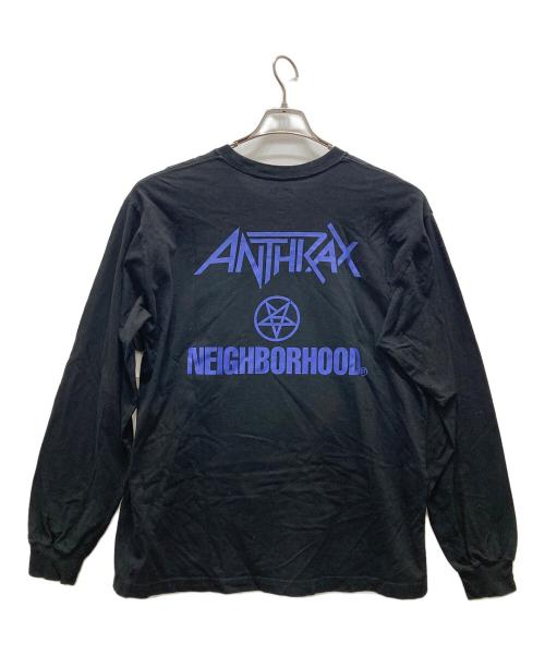 NEIGHBORHOOD（ネイバーフッド）NEIGHBORHOOD (ネイバーフッド) ANTHRAX (アンスラックス) ロングスリーブカットソー ブラック サイズ:Mの古着・服飾アイテム