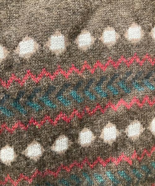 WOOLRICH（ウールリッチ）WOOLRICH (ウールリッチ) ニット ブラウン サイズ:Lの古着・服飾アイテム