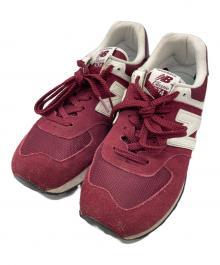 NEW BALANCE（ニューバランス）の古着「ローカットスニーカー」｜ボルドー