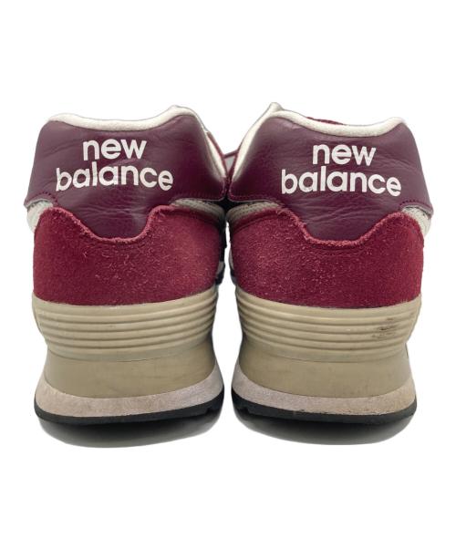 NEW BALANCE（ニューバランス）NEW BALANCE (ニューバランス) ローカットスニーカー ボルドー サイズ:26.5の古着・服飾アイテム