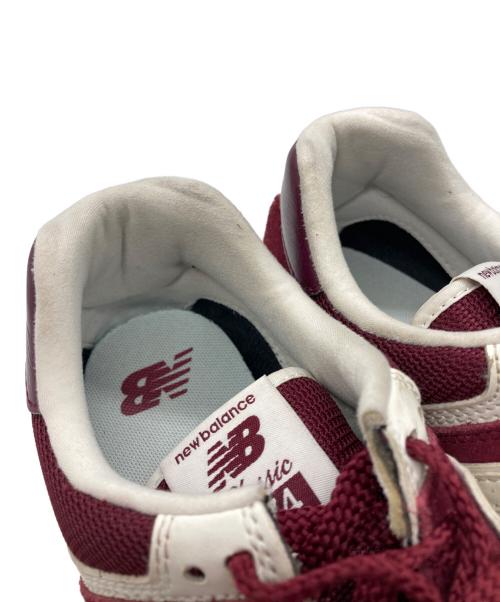 NEW BALANCE（ニューバランス）NEW BALANCE (ニューバランス) ローカットスニーカー ボルドー サイズ:26.5の古着・服飾アイテム