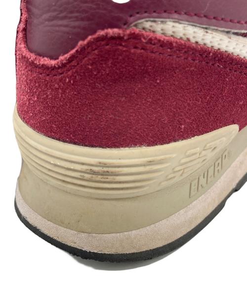 NEW BALANCE（ニューバランス）NEW BALANCE (ニューバランス) ローカットスニーカー ボルドー サイズ:26.5の古着・服飾アイテム