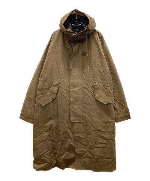 maden clothing（マデーン クロージング）Maden Clothing (マデーン クロージング) フーデッドコート ブラウン サイズ:L 未使用品の古着・服飾アイテム