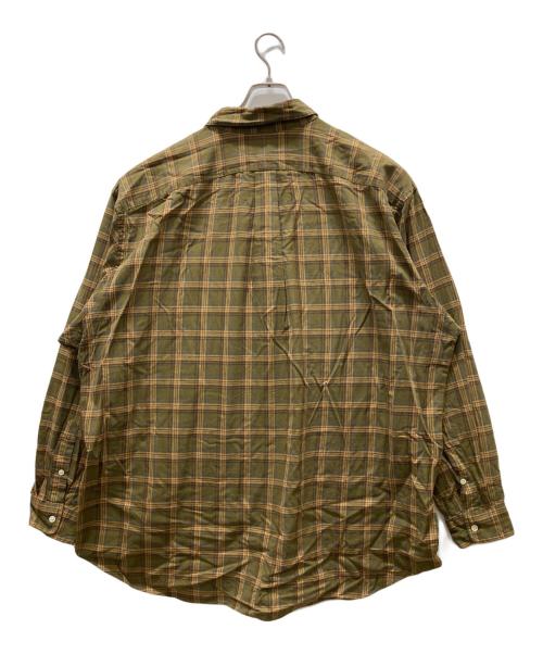 RALPH LAUREN（ラルフローレン）RALPH LAUREN (ラルフローレン) チェックシャツ グリーン サイズ:2XBの古着・服飾アイテム