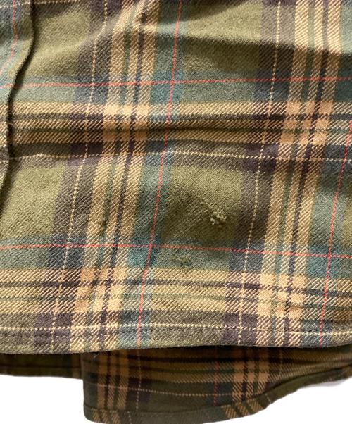 RALPH LAUREN（ラルフローレン）RALPH LAUREN (ラルフローレン) チェックシャツ グリーン サイズ:2XBの古着・服飾アイテム