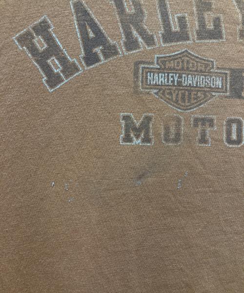 HARLEY-DAVIDSON（ハーレーダビッドソン）HARLEY-DAVIDSON (ハーレーダビッドソン) Tシャツ オレンジ サイズ:XLの古着・服飾アイテム