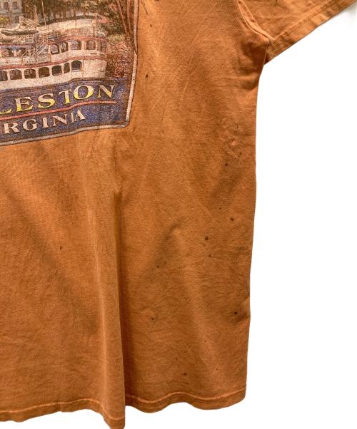 HARLEY-DAVIDSON（ハーレーダビッドソン）HARLEY-DAVIDSON (ハーレーダビッドソン) Tシャツ オレンジ サイズ:XLの古着・服飾アイテム