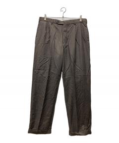 中古・古着通販】PAPAS (パパス) 2タックキュプラスラックス ブラウン