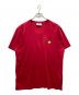 AMI Alexandre Mattiussi（アミアレクサンドルマテュッシ）の古着「スマイリーTシャツ」｜レッド