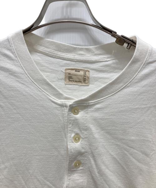 PABLO VINCI（パブロビンチ）PABLO VINCI (パブロビンチ) ヘンリーネックカットソー ホワイト サイズ:Mの古着・服飾アイテム