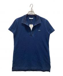 LACOSTE（ラコステ）の古着「藍染風ポロシャツ」｜インディゴ