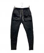 DANKE SCHONダンケ シェーン）の古着「COATING FRAP POCKET PANTS」｜ブラック