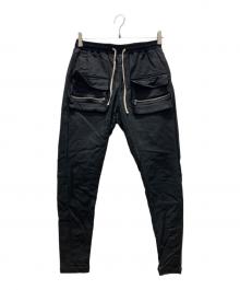 DANKE SCHON（ダンケ シェーン）の古着「COATING FRAP POCKET PANTS」｜ブラック