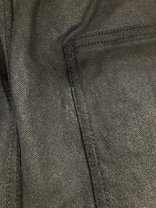 DANKE SCHON（ダンケ シェーン）Danke schon (ダンケ シェーン) COATING FRAP POCKET PANTS ブラック サイズ:Sの古着・服飾アイテム