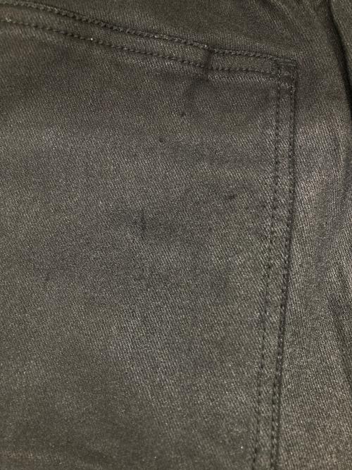 DANKE SCHON（ダンケ シェーン）Danke schon (ダンケ シェーン) COATING FRAP POCKET PANTS ブラック サイズ:Sの古着・服飾アイテム