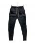 Danke schon（ダンケ シェーン）の古着「COATING FRAP POCKET PANTS」｜ブラック