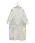 中川政七商店 (ナカガワマサシチショウテン) リネン混ワンピース ホワイト サイズ:記載無し：5000円