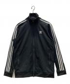 adidasアディダス）の古着「トラックジャケット」｜ブラック