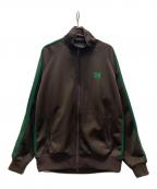 Needles×LHPニードルズ×エルエイチピー）の古着「トラックジャケット/Track Jacket LHP Poly Smooth」｜ブラウン
