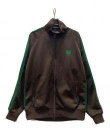 Needles×LHP（ニードルズ×エルエイチピー）の古着「トラックジャケット/Track Jacket LHP Poly Smooth」｜ブラウン
