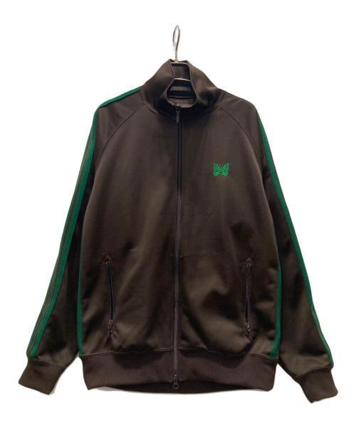 Needles（ニードルズ）Needles (ニードルズ) LHP (エルエイチピー) トラックジャケット/Track Jacket LHP Poly Smooth ブラウン サイズ:Mの古着・服飾アイテム