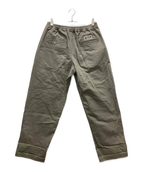 A BATHING APE（アベイシングエイプ）A BATHING APE (アベイシングエイプ) Loose Fit Chino カーキ サイズ:Lの古着・服飾アイテム