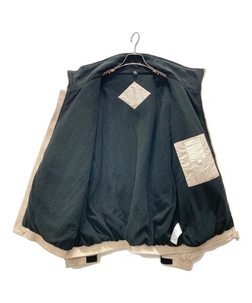 EVISTUB（エヴィスタブ）evistub (エヴィスタブ) ルーズフィットフリースジャケット ベージュ サイズ:Mの古着・服飾アイテム