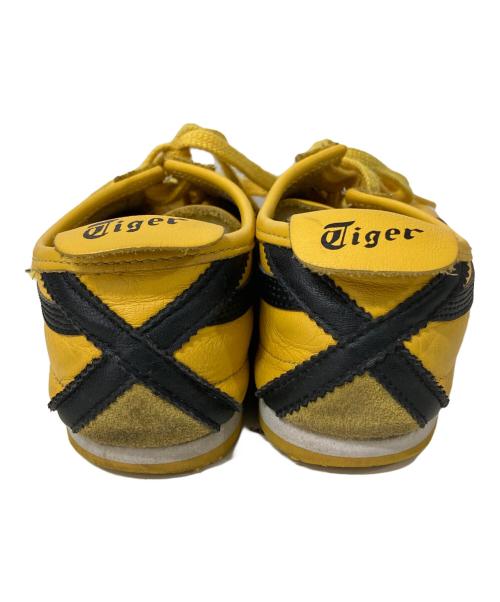 Onitsuka Tiger（オニツカタイガー）Onitsuka Tiger (オニツカタイガー) ローカットスニーカー イエロー サイズ:23.5の古着・服飾アイテム