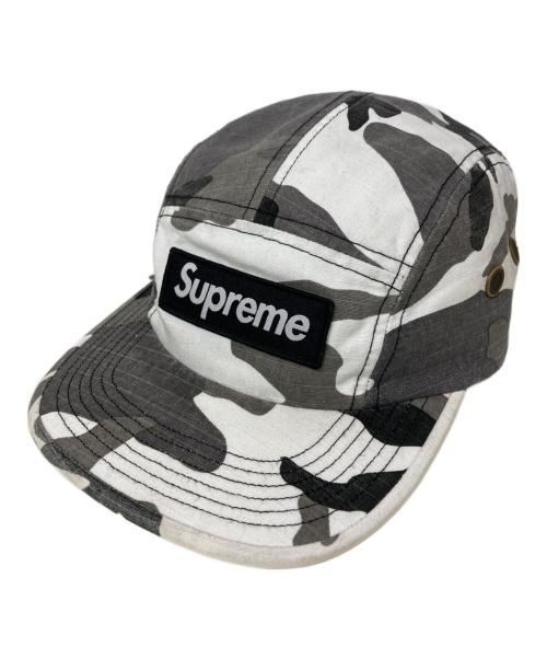 SUPREME（シュプリーム）Supreme (シュプリーム) Military Camp Cap グレーの古着・服飾アイテム