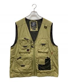 Woods フィッシングベスト ベージュ 中古・古着通販】wood stream (ウッドストリーム) フィッシングベスト