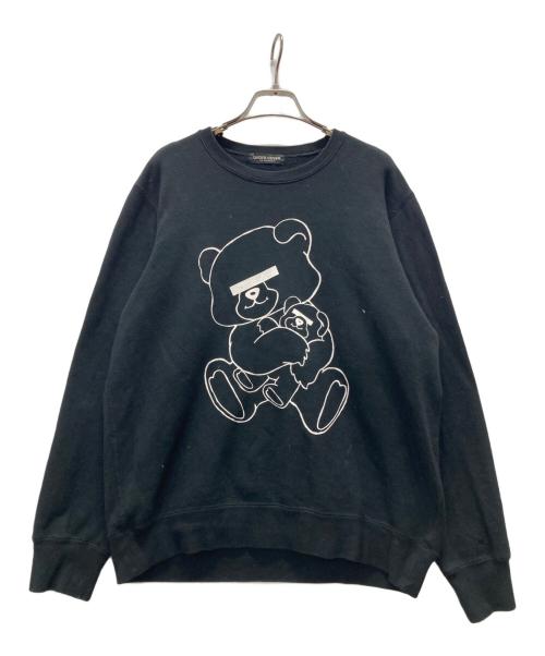 UNDERCOVER（アンダーカバー）UNDERCOVER (アンダーカバー) ベアプリントスウェット ブラック サイズ:Mの古着・服飾アイテム