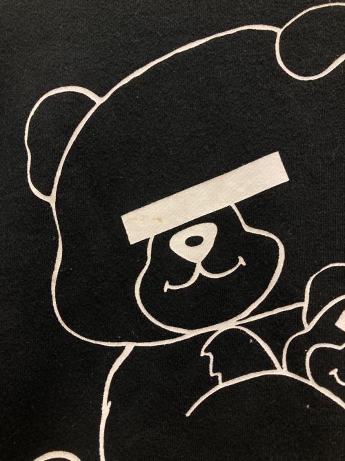 UNDERCOVER（アンダーカバー）UNDERCOVER (アンダーカバー) ベアプリントスウェット ブラック サイズ:Mの古着・服飾アイテム