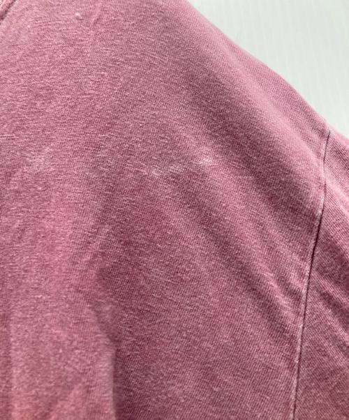 stussy（ステューシー）stussy (ステューシー) 後染めロングスリーブカットソー ピンク サイズ:Mの古着・服飾アイテム