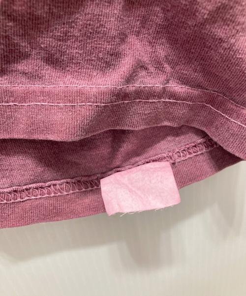stussy（ステューシー）stussy (ステューシー) 後染めロングスリーブカットソー ピンク サイズ:Mの古着・服飾アイテム